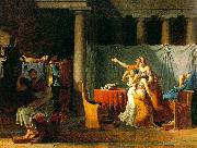 Jacques-Louis David The Lictors Bring to Brutus the Bodies of His Sons oil on canvas